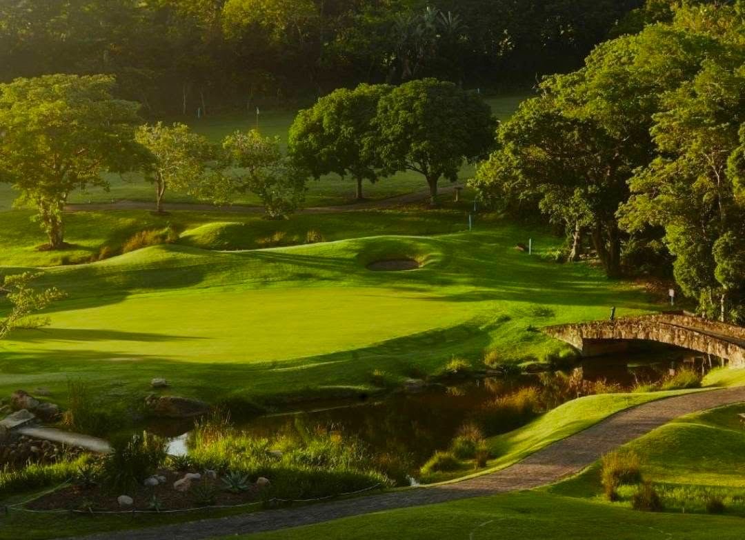 Fairways and bridge at Selborne Golf Estate